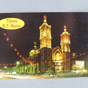 Vintage Postcard - Cathedral of our Lady of Guadalupe Tijuana Mexico - Unbranded